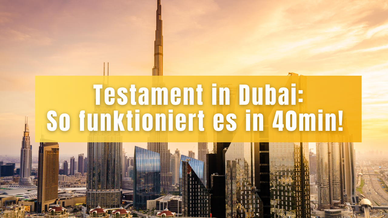 Dubai Immobilien Kalkulation