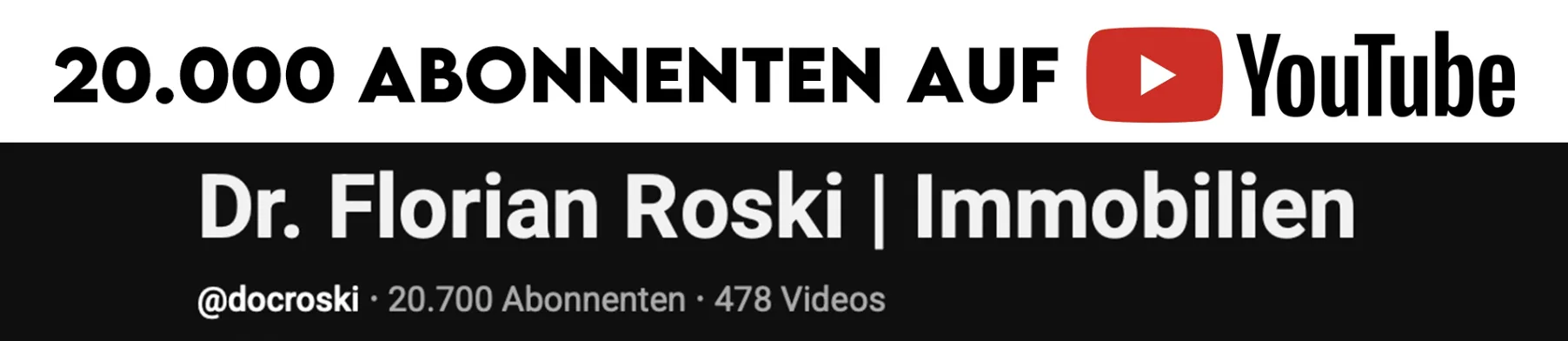 Youtube Dr. Florian Roski